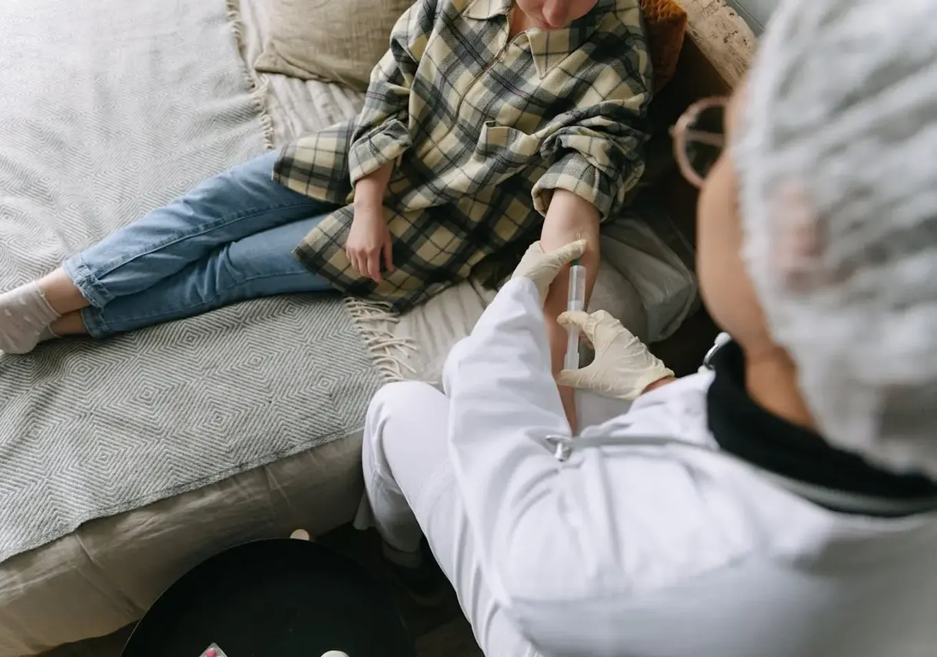 Psychiatra Włocławek, konsultacja prywatna: rozmowa terapeutyczna na kanapie